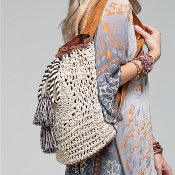 Handmade Crochet Backpack - Picture 6 of 11